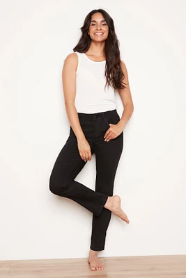 Le jean ceinture confort