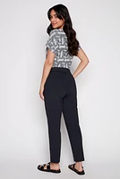 Drawstring waist pant