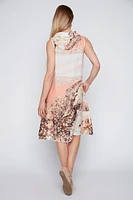 Floral linen dress