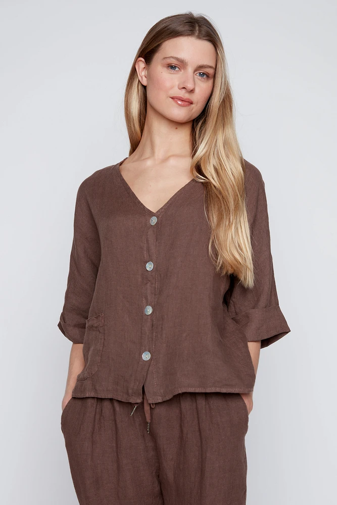 Linen blouse