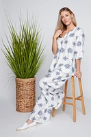 Printed palazzo pant