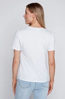 Bear print t-shirt