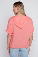 Cotton eyelet blouse