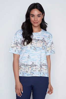 Sail design t-shirt