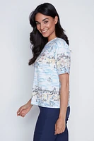 Sail design t-shirt