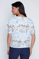 Sail design t-shirt
