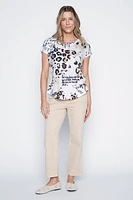 Animal print t-shirt