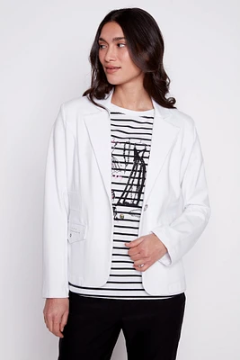 One button pdr blazer