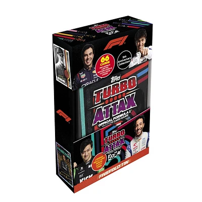 Topps Turbo Attax F1 Trading Cards 2024 Mega Tin (Black Box)