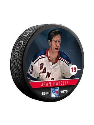 NHL Alumni Player Puck Jean Ratelle Rangers