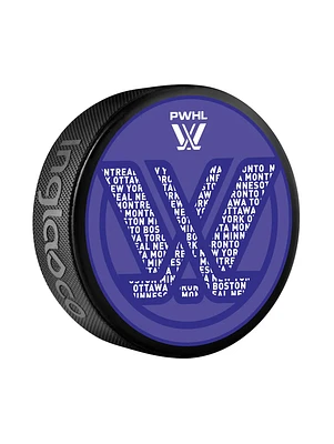 PWHL 2024 Official Souvenir Puck