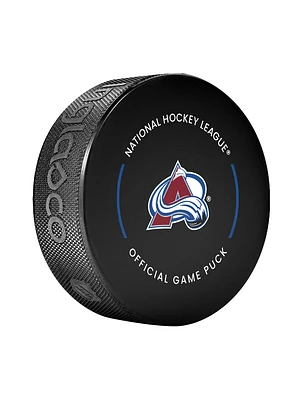 NHL Game Puck 2024-25 Avalanche