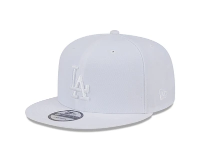 MLB Hat 950 Basic Snapback White on White Dodgers
