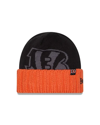 NFL Knit Hat Oversize Cuff Bengals