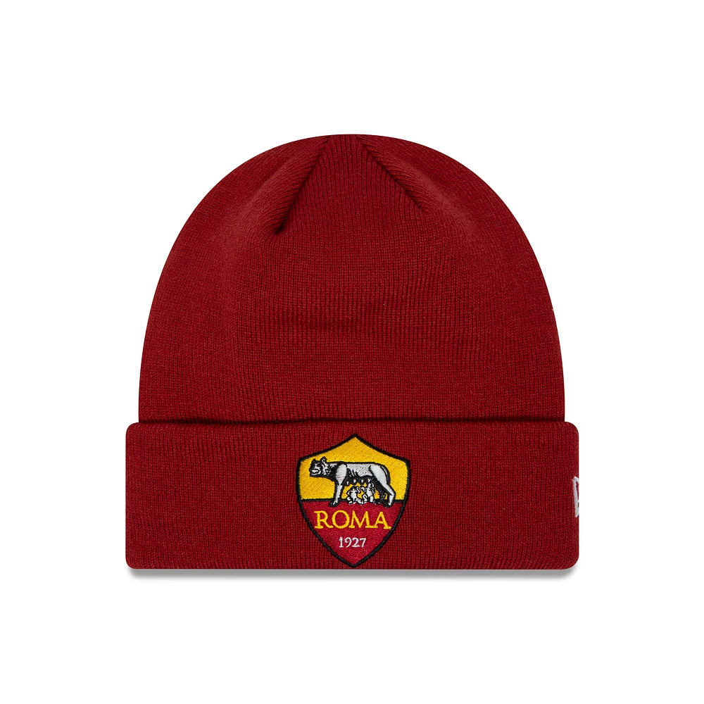 Serie A Knit Hat Core Cuffed Beanie AS Roma