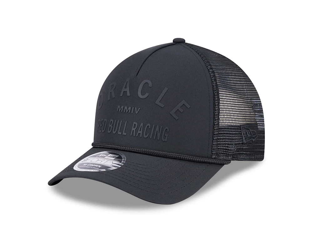 F1 Hat 940 M-Crown Snap Rope Black on Black F1 Oracle Red Bull Racing
