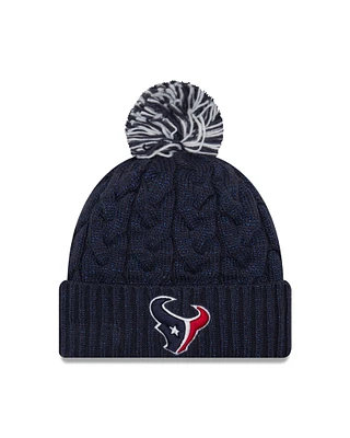 NFL Ladies Knit Hat Cozy Cable Texans