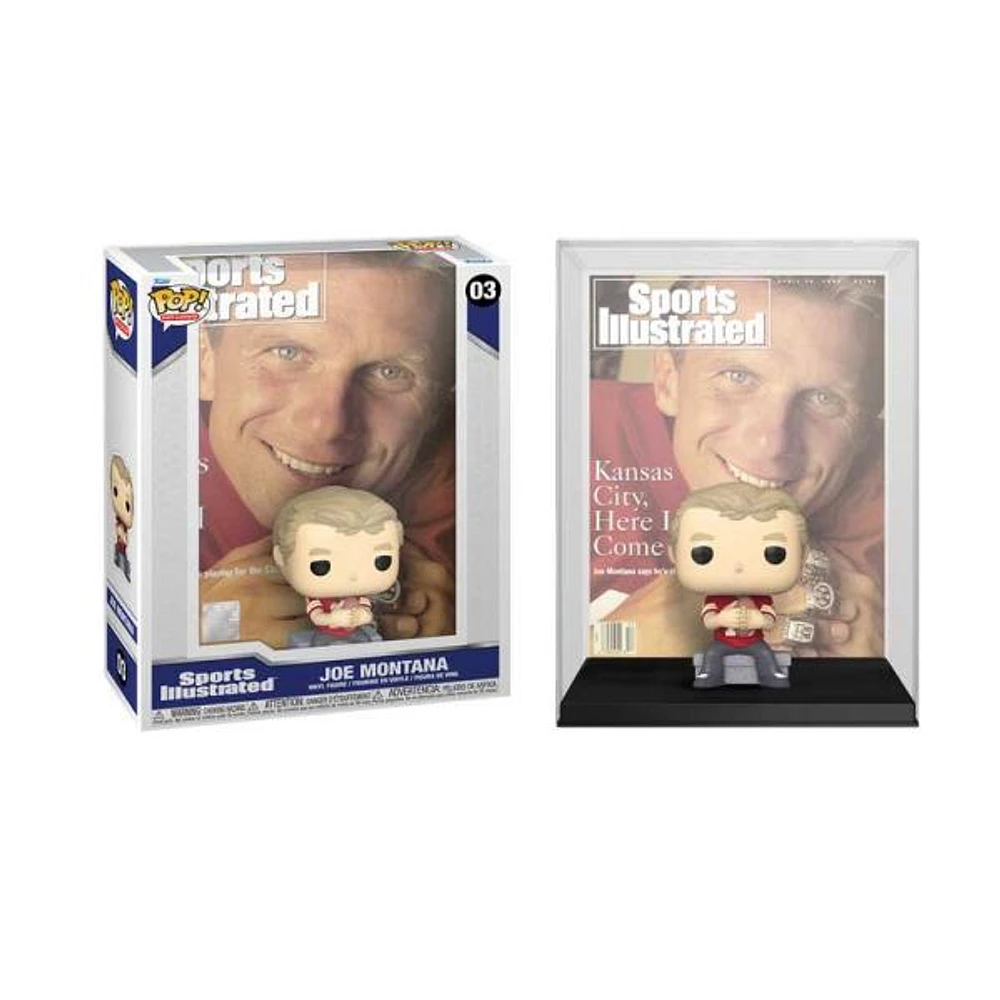 NFL Player Pop! Figure Sports Illustrated Joe Montana 49ers #03