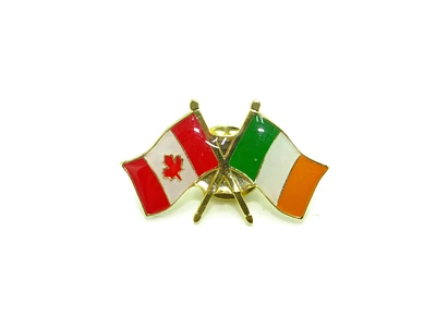 Country Lapel Pin Friendship Ireland