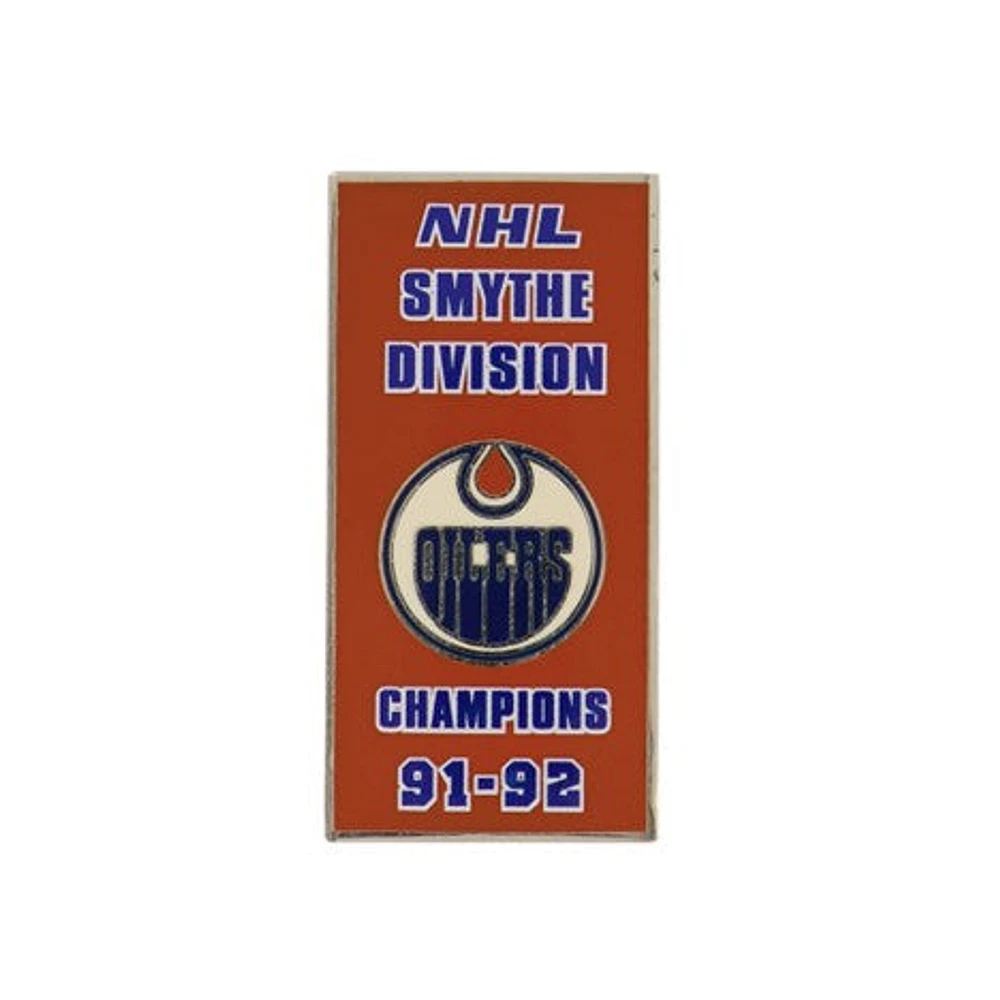NHL Lapel Pin Smythe Division Champs - Oilers