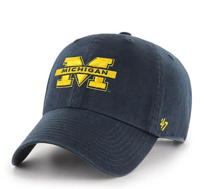 NCAA Hat Clean Up Basic Michigan Wolverines