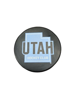 NHL Puck Tertiary Logo Utah Hockey Club