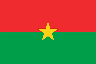 Country Flag 3x5 Burkina Faso