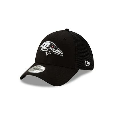 NFL Hat 3930 Neo Black & White Ravens