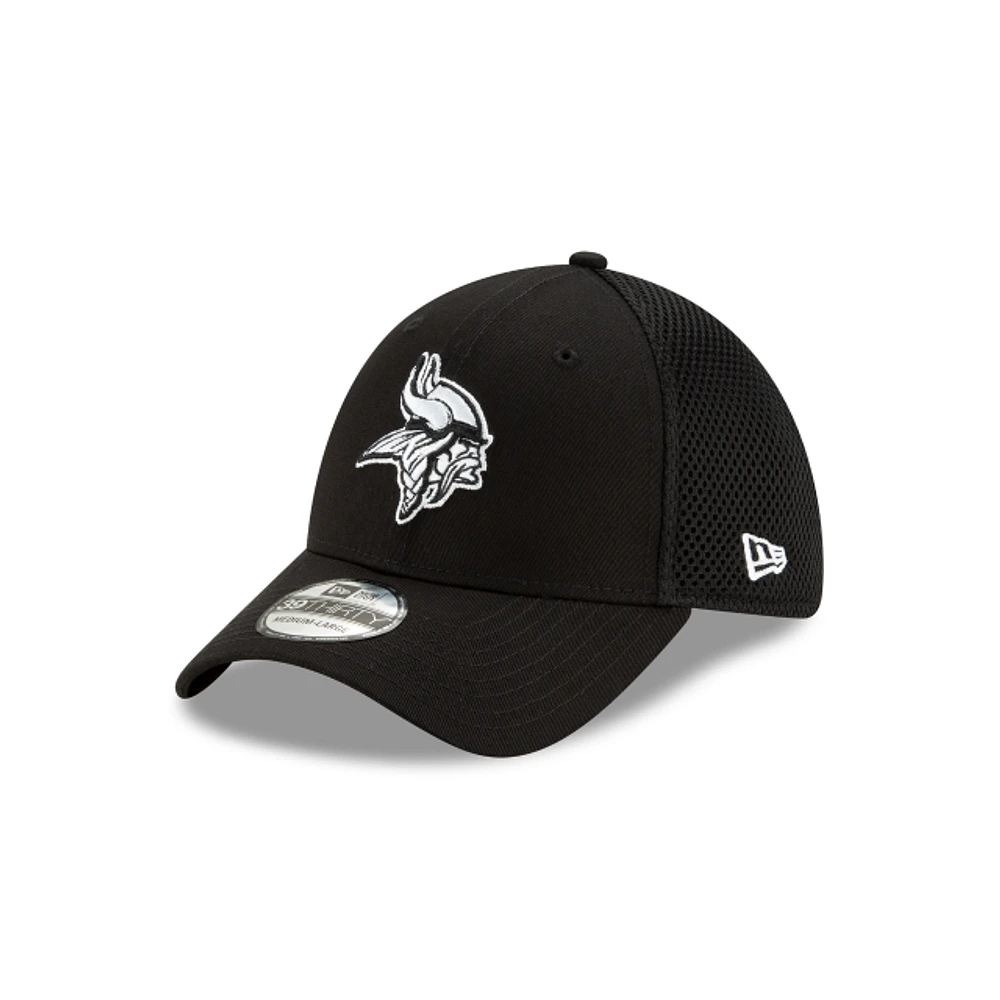 NFL Hat 3930 Neo Black & White Vikings