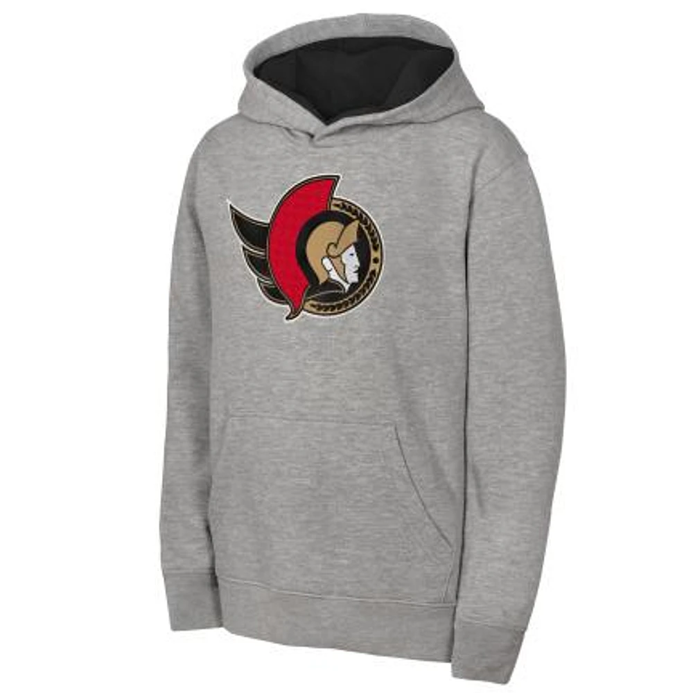 NHL Youth Hoodie Grey Prime Senators