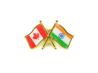 Country Lapel Pin Friendship India