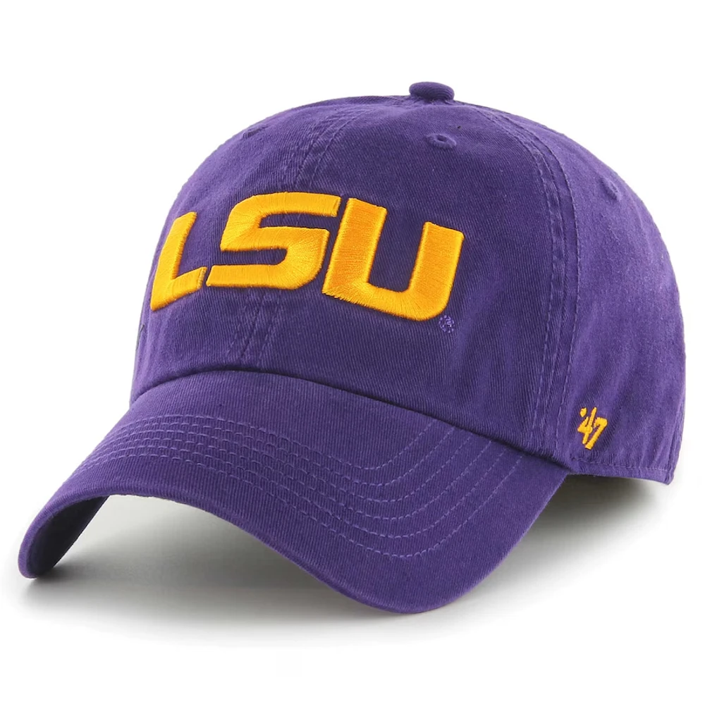 NCAA Hat Clean Up Basic LSU Tigers
