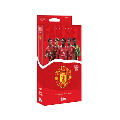 EPL Topps Cards Fan Set Manchester United FC 2024/25