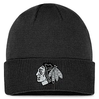 NHL Knit Hat Authentic Pro Road Cuffed Beanie 2023 Blackhawks