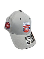 NHL Hat Authentic Structured Stretch Draft 2023 Grey Canadiens