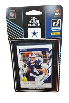 NFL 2024 Panini Trading Cards Donruss Team Set Cowboys
