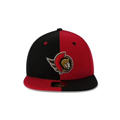 NHL Hat Snapback Pin Wheel Senators