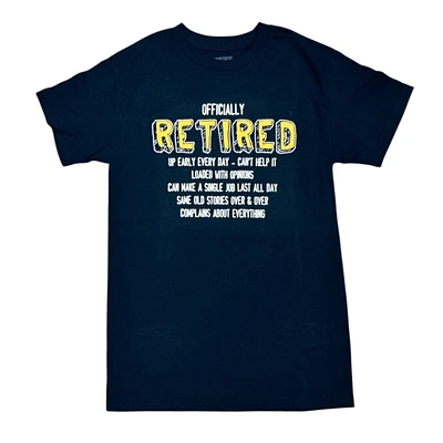 Joke T-Shirt Officially Retired
