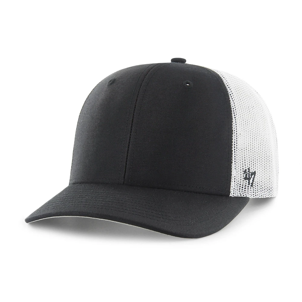 '47 Brand Hat Trucker Blank (Black & White)