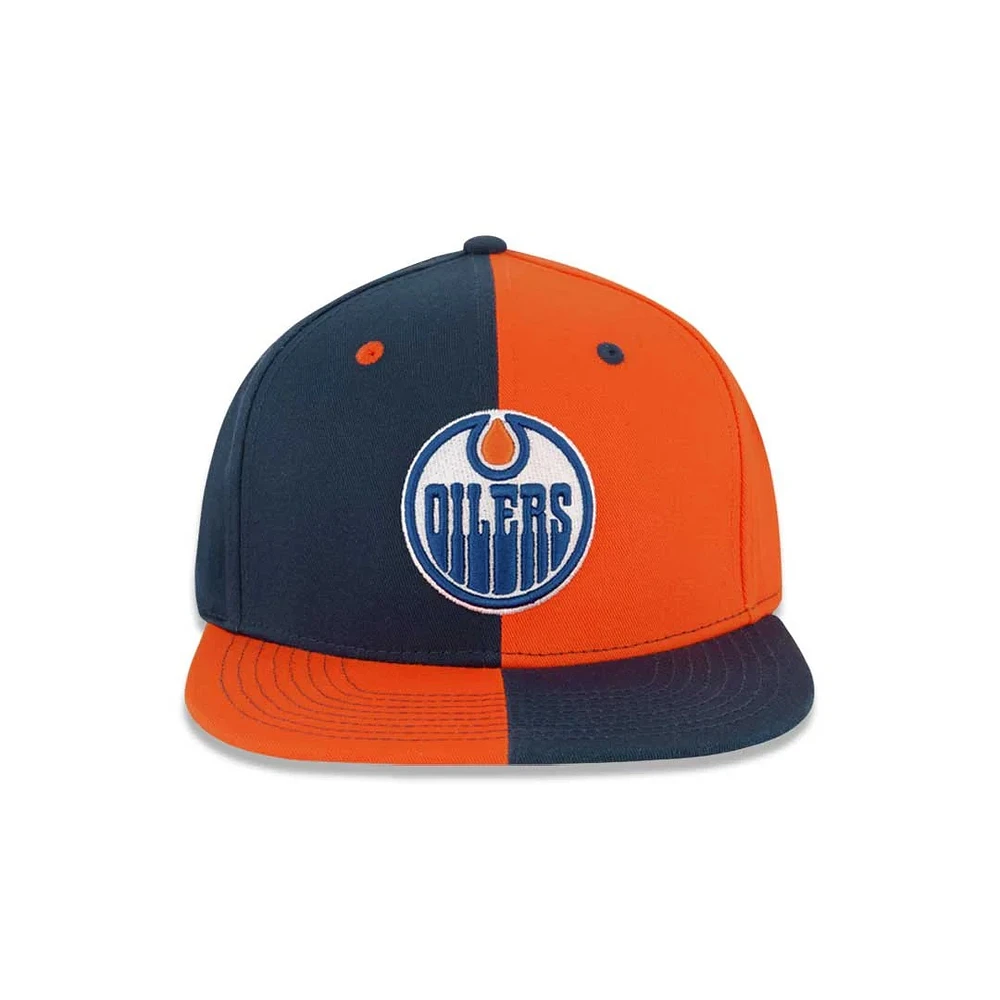 NHL Hat Snapback Pin Wheel Oilers