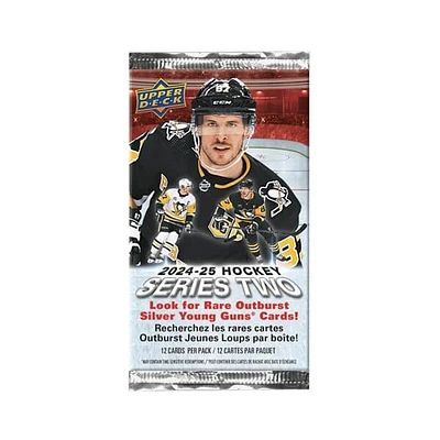NHL Hockey Cards Series Two Hobby Upper Deck 2024-25 (single pack)