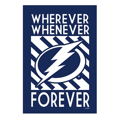 NHL Decorative Flag Banner WWF Lightning