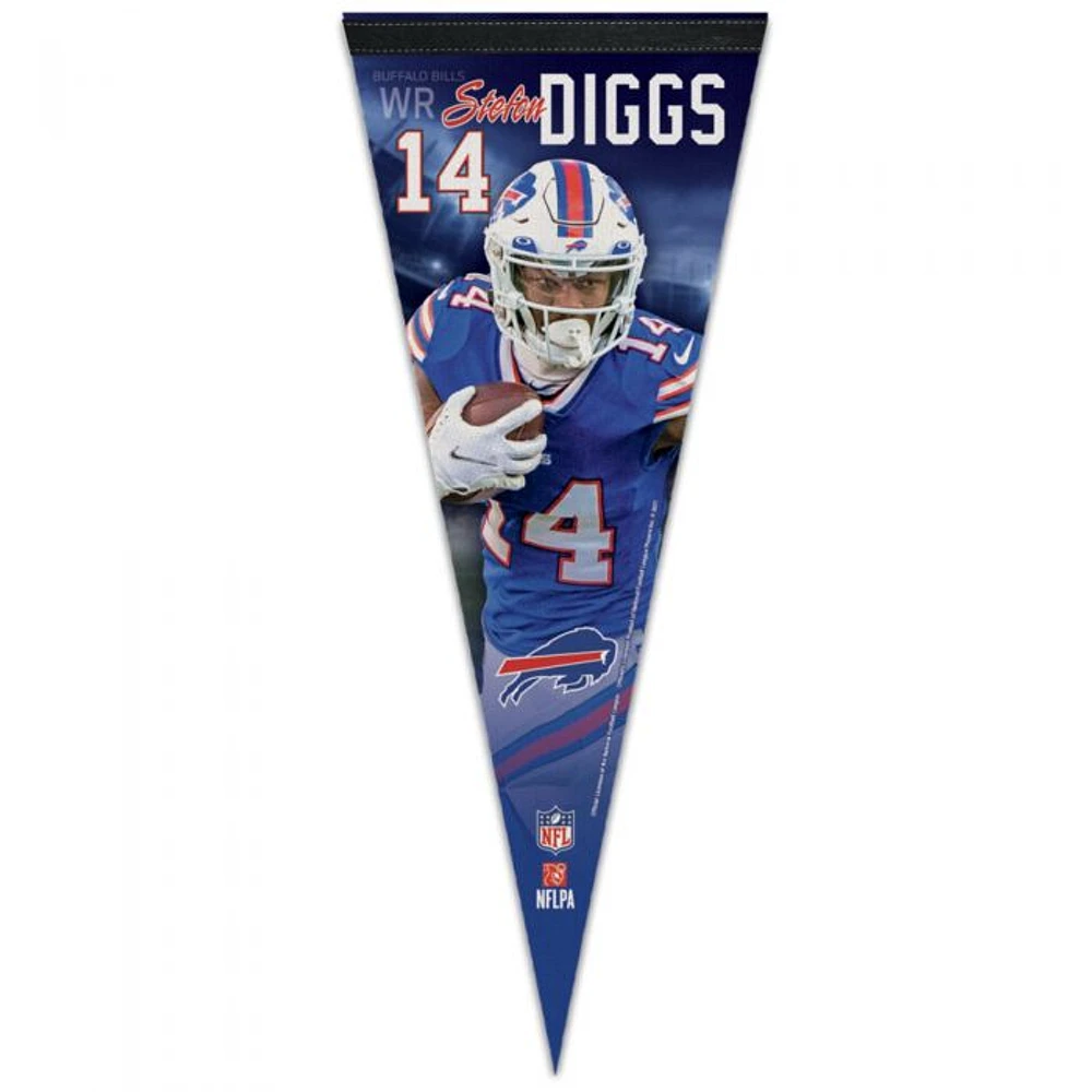 NFL Player Felt Pennant Stefon Diggs Bills