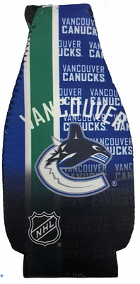 NHL Neoprene Bottle Cooler Sublimated Canucks