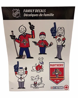 NHL Family Decals Panthers (1993-2016 Logo)
