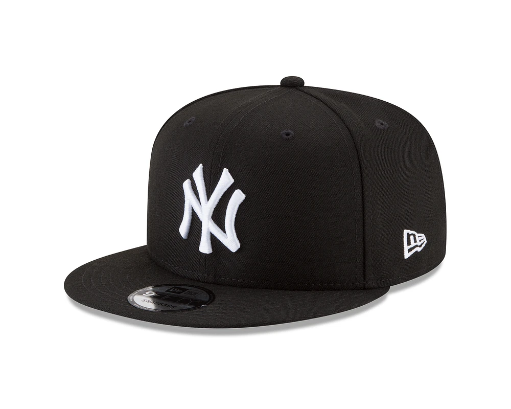 MLB Hat 950 Basic Snapback Black and White Yankees