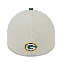 NFL Hat 3930 Draft 2023 Beige Packers