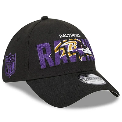 NFL Hat 3930 Draft 2023 Colorwave Ravens