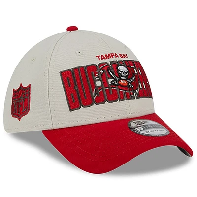 NFL Hat 3930 Draft 2023 Beige Buccaneers