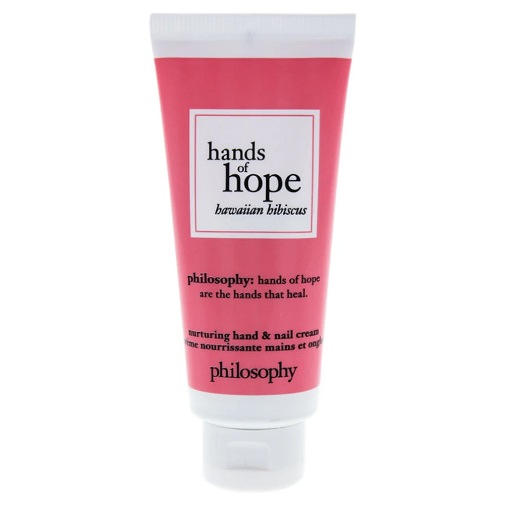 Hands of Hope - Hawaiian Hibiscus Cream by Philosophy for Unisex - 1 oz Hand Cream